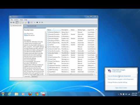 how to repair mcafee security center
