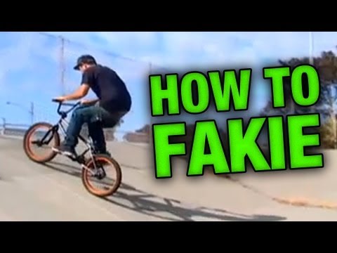 BMX: How To Fakie