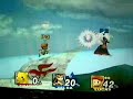 SSB: Brawl: 230% damage in .27 sec