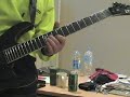 enter sandman solo metallica cover