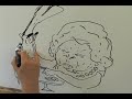 Steve Brodner Draws Ma and Pa Bush