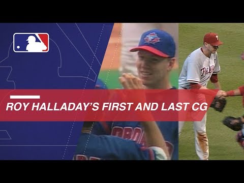 Video: A look at Halladay's first and last complete games