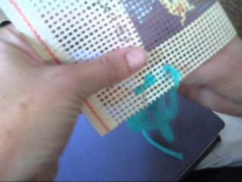 how to make a needlepoint belt