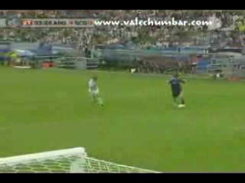 Goles Argentina - Serbia y Montenegro