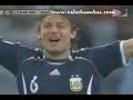 Goles Argentina - Serbia y Montenegro