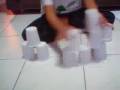 my plastic cups world record haha my plastic cups world record haha