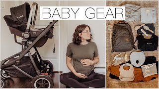Minimalist Baby Gear Haul  Preparing For Our First