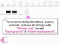 Revert to Defaults