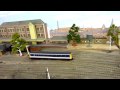 Hornby NWSE Bubble Car (121) and a Model Railway Layout.