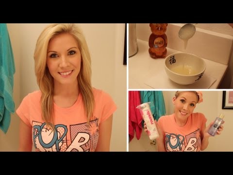 how to apply scrub on face