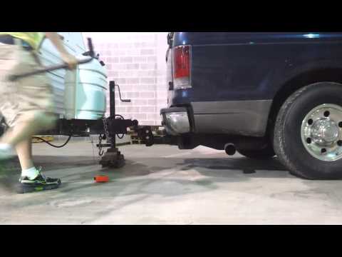 how to setup weight distribution hitch