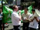 Almafuerte calles Tigre solidaridad con maestras de la 502