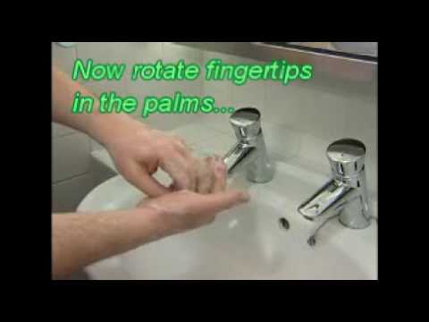 how to wash your hands properly nhs