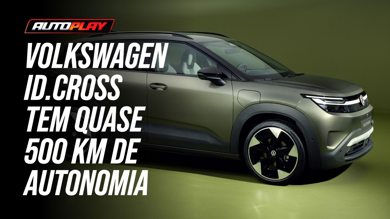 O "T-CROSS ELÉTRICO" tem quase 500 km de autonomia