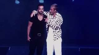 Justin Bieber y Luis Fonsi cantan