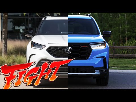 2025 honda pilot vs 2024 toyota highlander overview spec price