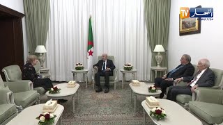 رئيس الجمهورية عبد المجيد تبون يستقبل سفيرة الولايات المتحدة الأمريكية في الجزائر في زيارة وداع