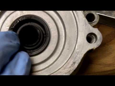 how to seal a water pump leak