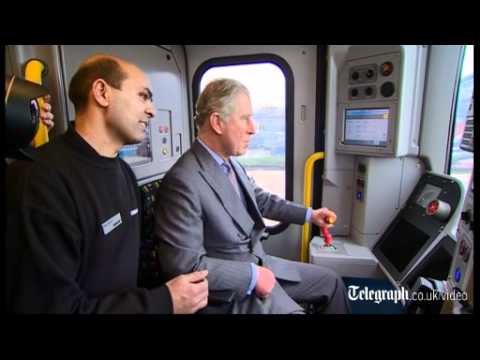 Prince Charles Drives Tube Train – Video
