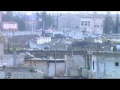 شام حمص باباعمرو الدبابات تقصف الحي وتطلق النار 28 1 2012
