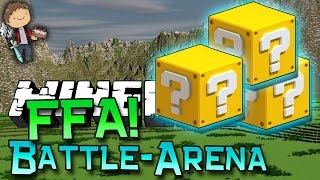 Minecraft: LUCKY BLOCK BATTLE-ARENA FFA! Modded Mini-Game w/Mitch&Friends!