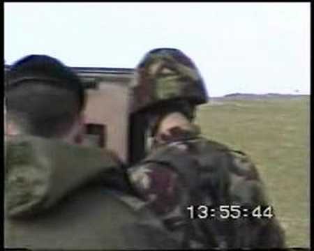 Lance missile firing Hebrides