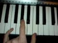 how to play mad world  gary jules/tears for fears 