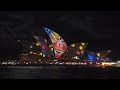 “Vivid Sidney” ilumina el emblemático Teatro de la Ópera de la ciudad con show único (VIDEO)