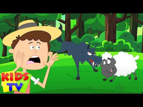 The Boy Who Cried Wolf | Stories For Children | Storytime for Babies | Fairy Tales for Kids