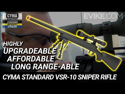 Highly Upgradeable, Affordable & Long Range-able - CYMA VSR-10 Airsoft Sniper Rifle - Airsoft Review