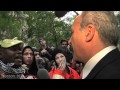 Peter Schiff at OWS: Walmart Doesn't Hold a Gun to Your Head!