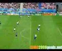 Goal for Croatia - Darijo Srna 24' (1-0)  Croatia - Germany 2-1  