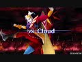 Online Dissidia Fight 2: Kefka (me) vs Cloud (cloud12345)