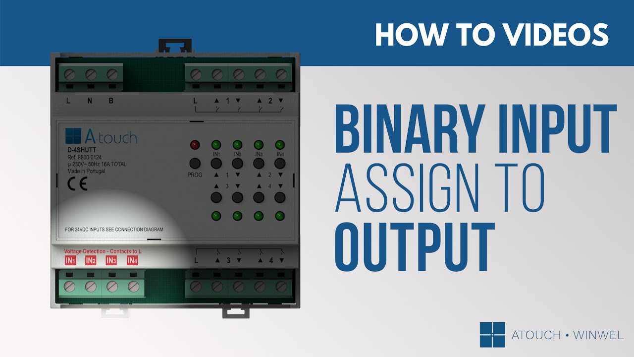 Associar entrada binária à saída