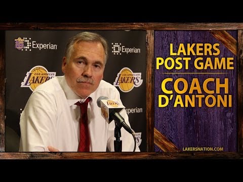 Video: Lakers Vs. Clippers: Coach D'Antoni Says,