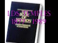 LDS Temples 1877 - 1989