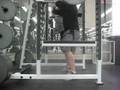 135 lbs x 20 on Front Squats