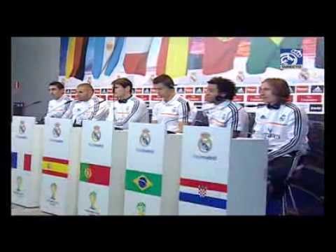 del - Casillas, Cristiano Ronaldo, Marcelo, Di María, Benzema y Modric comparecerán hoy tras el entrenamiento en conferencia de prensa para hacer una valoración de...
