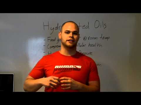 how to hydrogenated oil