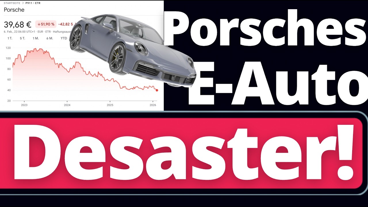 Porsches E-Auto Strategie vor dem Kollaps!