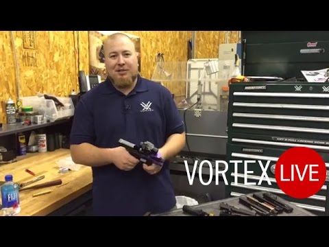 Instalace kolimátoru Vortex Razor Red Dot na pistoli