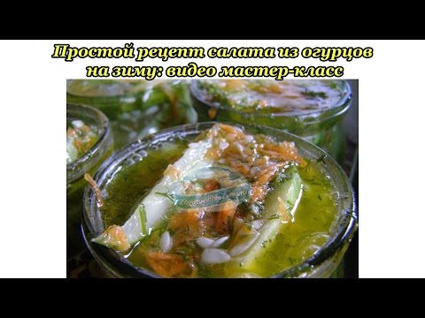 Рецепты блюд салаты на зиму