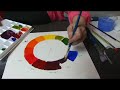 Color Theory: Mixing Paint Colors : Color Theory: Mixing Tertiary Colors Color Theory: Mixing Paint Colors : Color Theory: Mixing Tertiary Colors