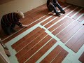 Laminat,Verlegen,Zeitraffer