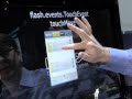 Multi-touch feature demo in Adobe AIR 2 and Adobe Flash Player 10.1