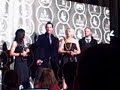 Skillet backstage at the 2008 Dove Awards