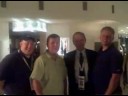 utah chair stan lockhart, vice chair todd weiler, executive director ivan dubois and slco political director randy o'hara meet former governor of california pete wilson