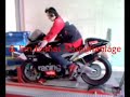 aprilia rs 250 engine test
