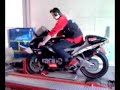 aprilia rs 250 engine test