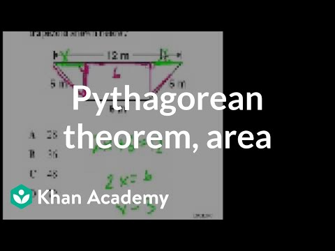 Pythagorean theorem khan academy